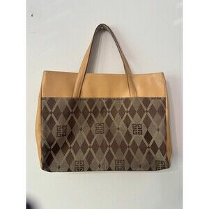 GIVENCHY LEATHER SACHEL/TOTE  MONOGRAM